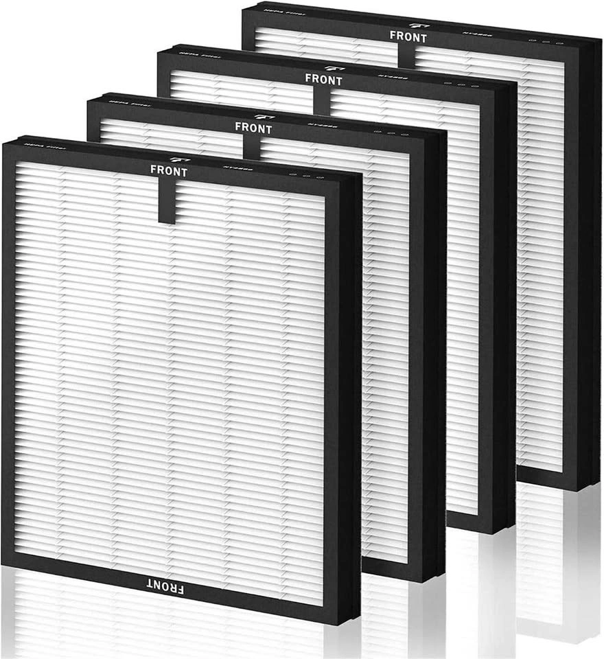 4 Pack HY4866 True HEPA Replacement Filters