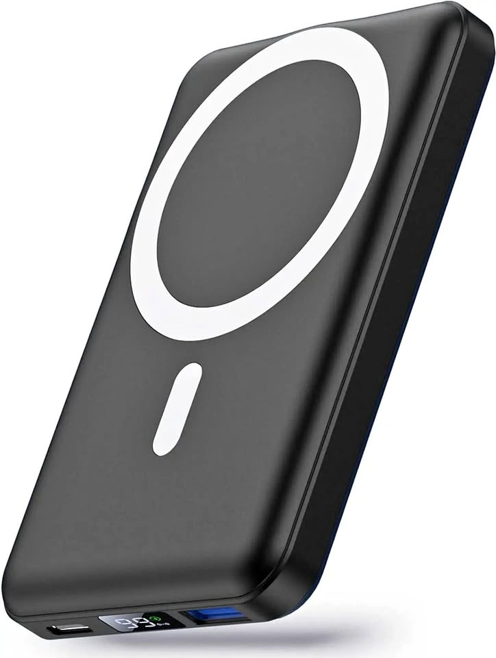 $38 MagSafe Power Bank 10000mAh with Built-in USB-C Cables - Bla