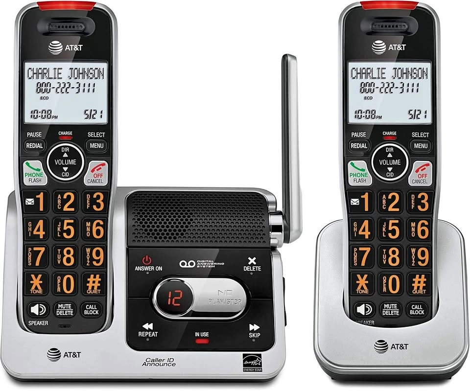 AT&T BL102-2 DECT 6.0 2-Handset Cordless Phone