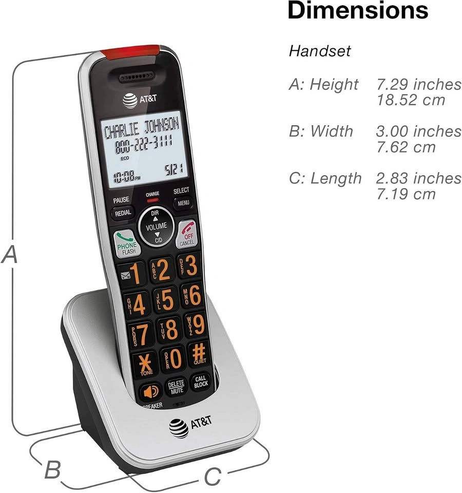 AT&T BL102-2 DECT 6.0 2-Handset Cordless Phone - photo 4
