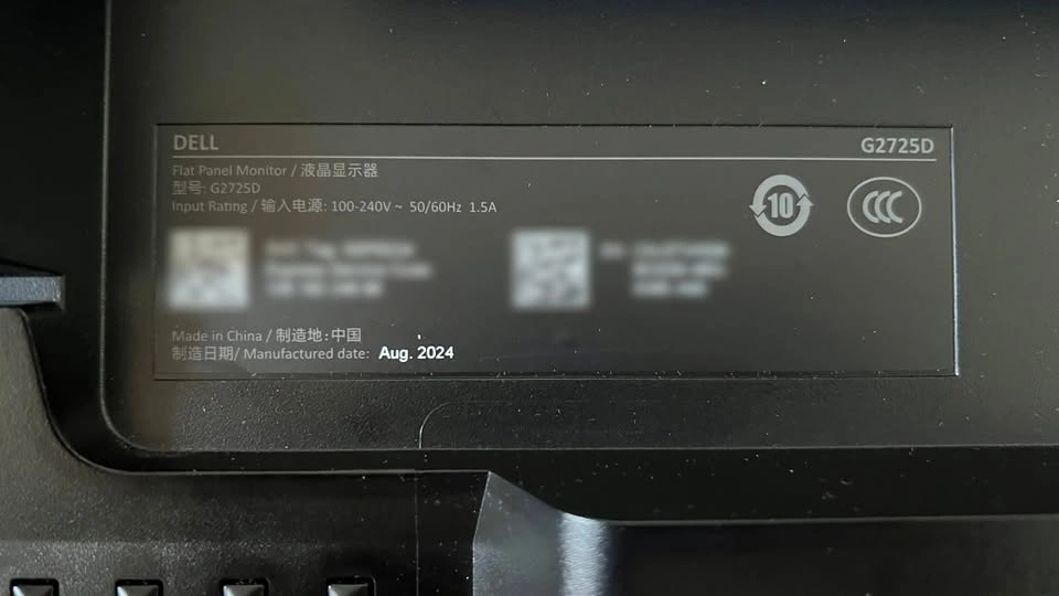 Dell G2725D 27-inch QHD Gaming Monitor 180Hz - photo 3