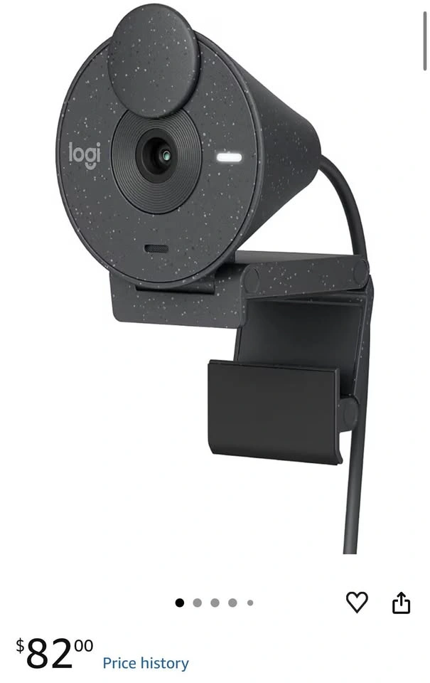Logitech Brio 300 Full HD Webcam with Privacy Shutter - photo 2