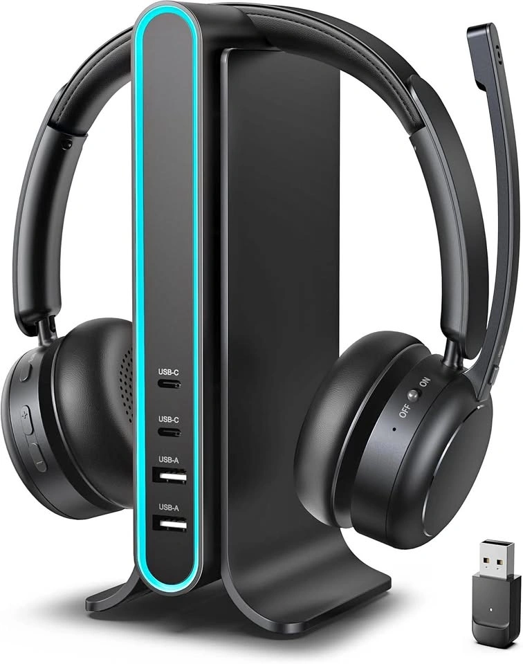 $174 Bluetooth Headset, Wireless Headset with Mic