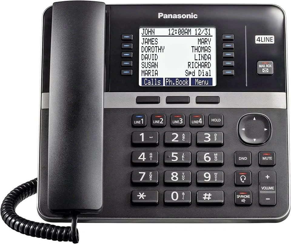 Panasonic Corded Extension Desk Phone KX-TGWA40B