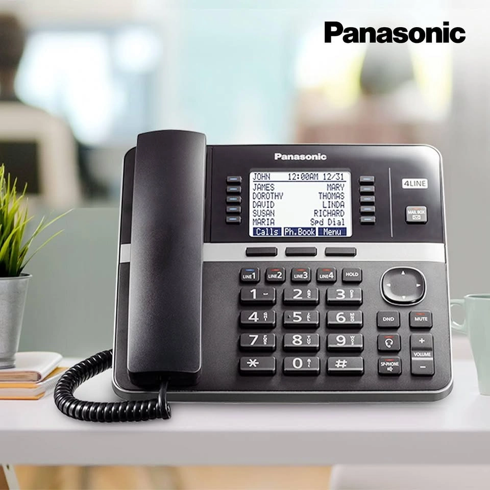 Panasonic Corded Extension Desk Phone KX-TGWA40B - photo 5
