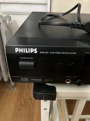 Philips DVD 751 TruSurround DVD/Video CD/CD Player Black - photo 2