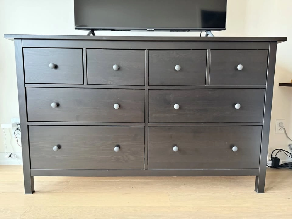 IKEA GULLABERG 8-Drawer Chest – Black – Great Condition