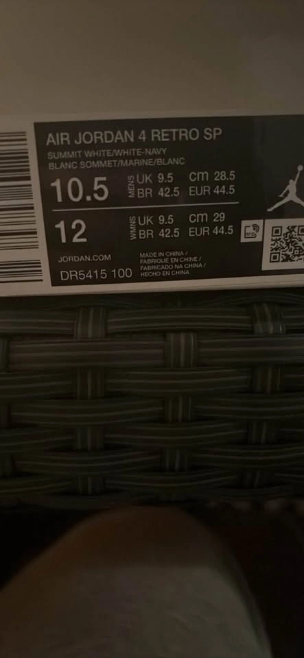 Jordan 4 navy blue sb - photo 5