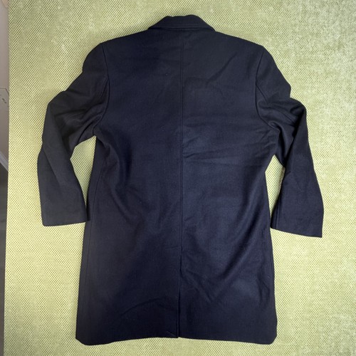 Structure Men's XL Black Long Overcoat - photo 2