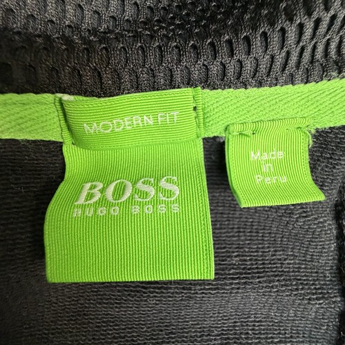 BOSS Hugo Boss Men's XXL Saggy 1 Black Full Zip Hoodie - photo 5