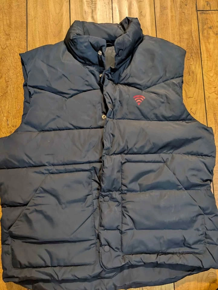 Black Puffer Vest