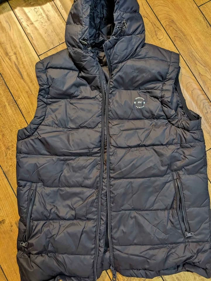 Roberto Verino Hooded Puffer Vest