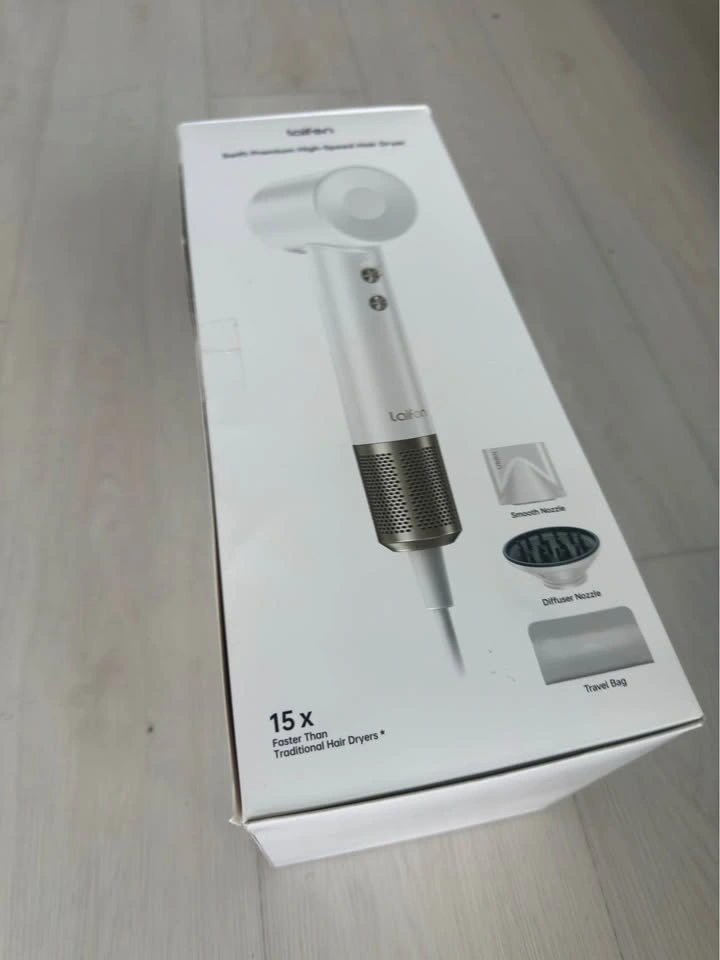 Laifen Swift Premium Hair Dryer Golden White | Open Box - photo 3