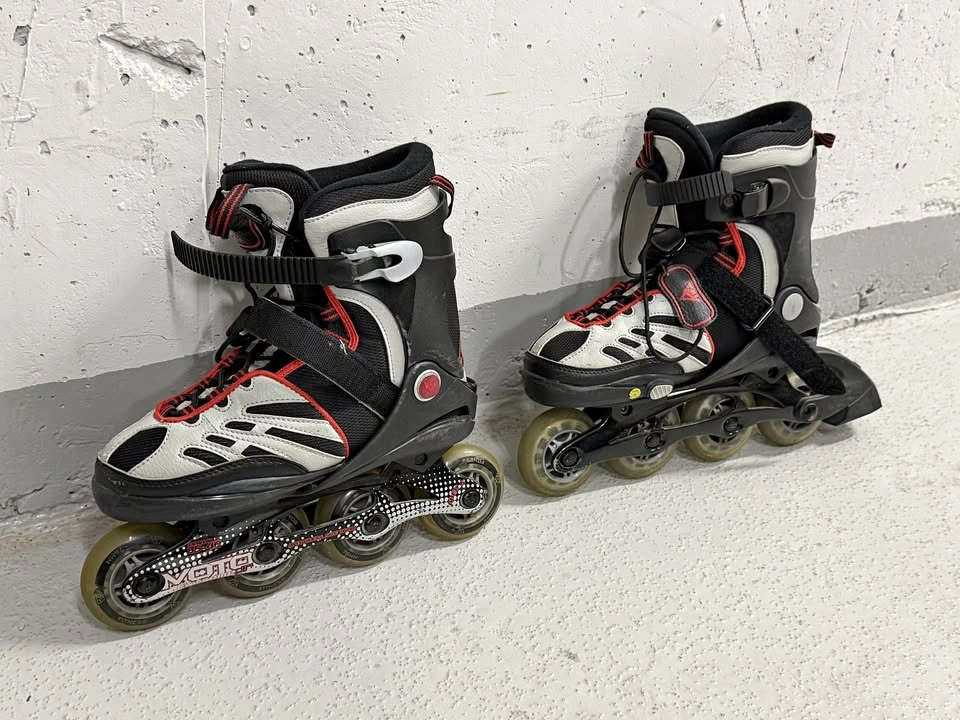 K2 Adjustable Junior Roller Skates – Size 4 (35–40)