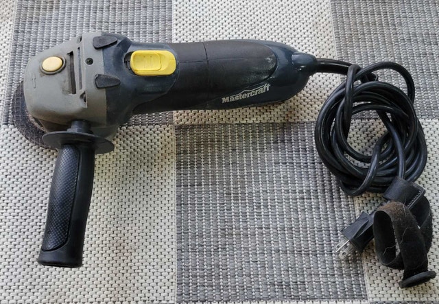 Mastercraft 4 1/2-Inch Angle Grinder