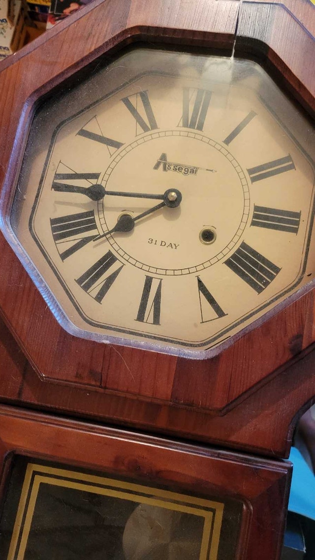 Vintage Assegai 31 Day Wall Clock - photo 2