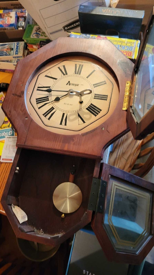 Vintage Assegai 31 Day Wall Clock - photo 3