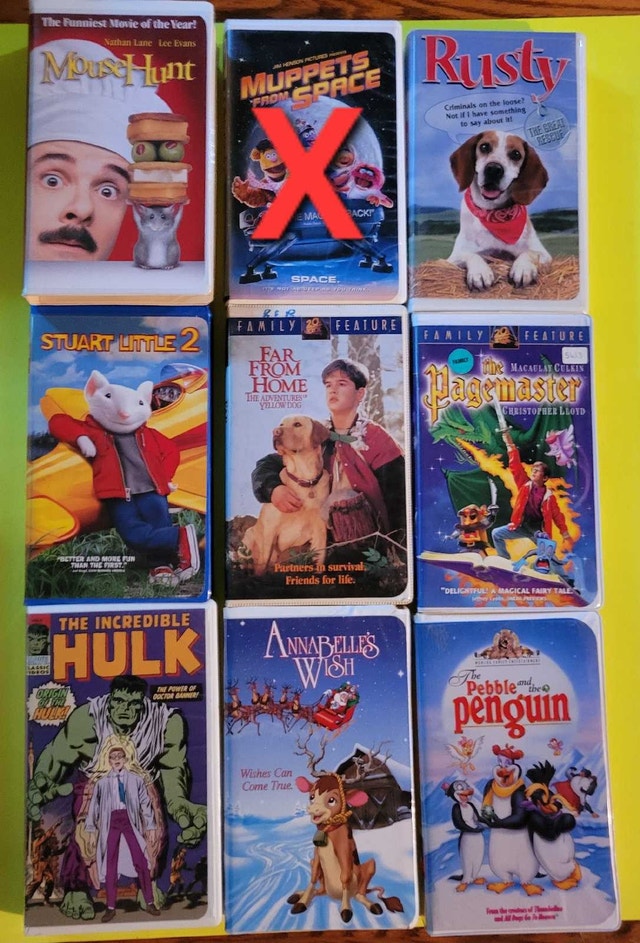 VHS Kids/family movies - photo 3