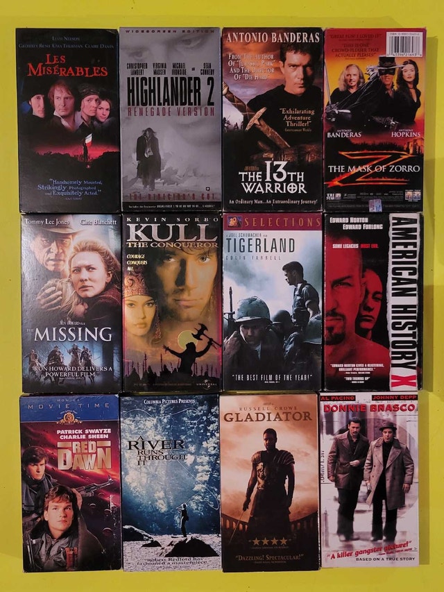Set in the old days VHS Movies