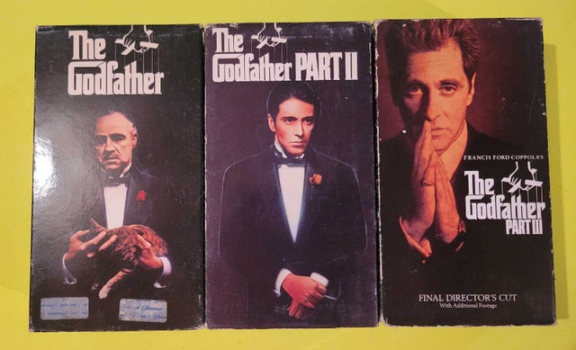 The Godfather Trilogy VHS