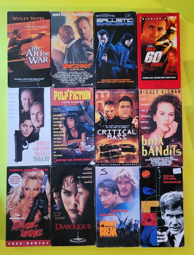 Action VHS Movies - photo 2
