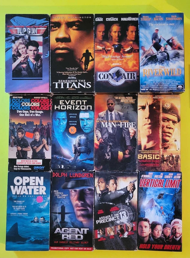 Adventure VHS movies