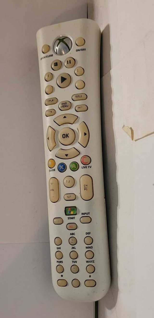 Xbox 360 Universal Microsoft Media Remote