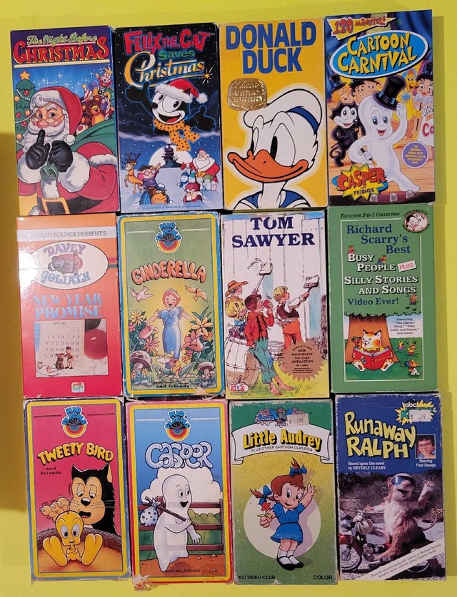 Kids VHS Movies