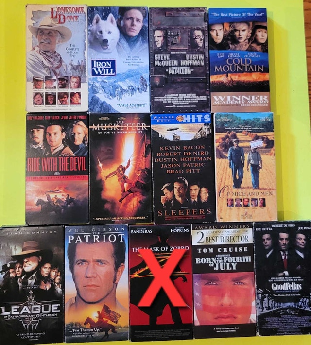 VHS movies set in the old days - photo 5