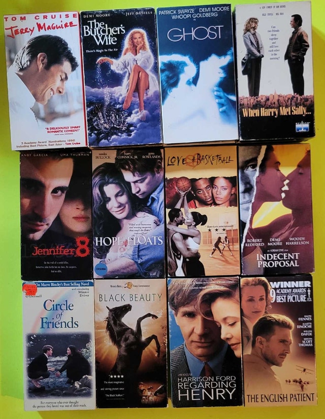 Drama/romance VHS Movies