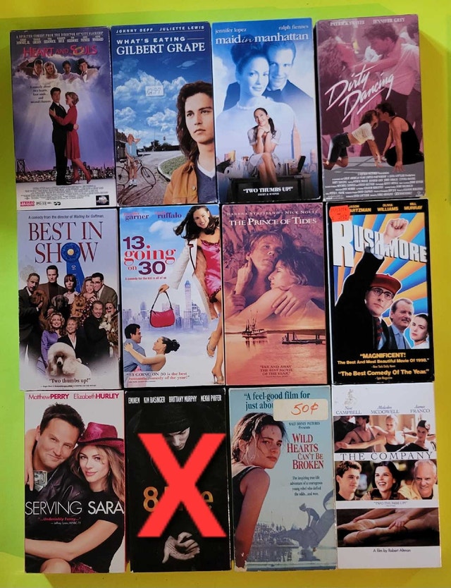 More Drama/romance VHS Movies - photo 4
