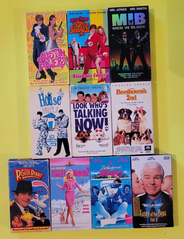 Comedy VHS Movies
