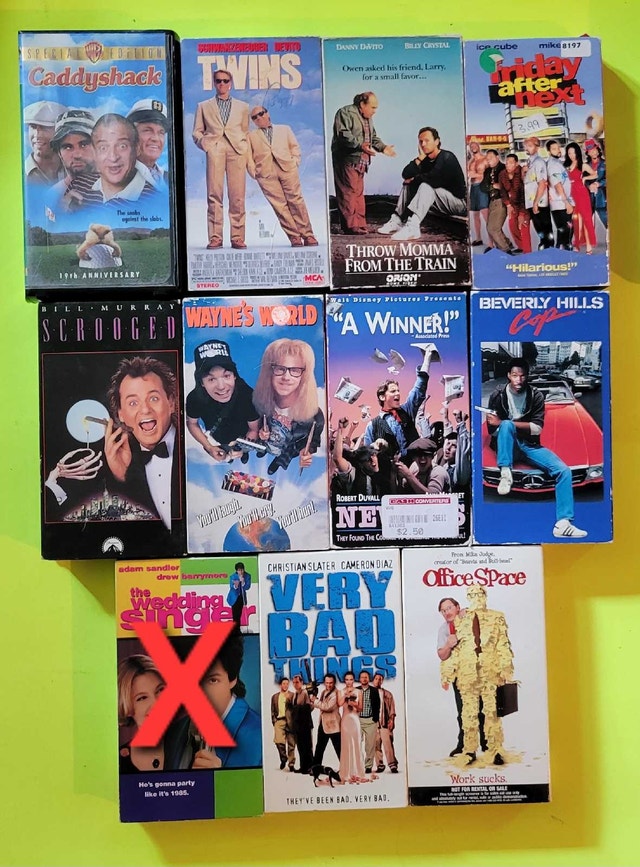 Comedy VHS Movies - photo 2