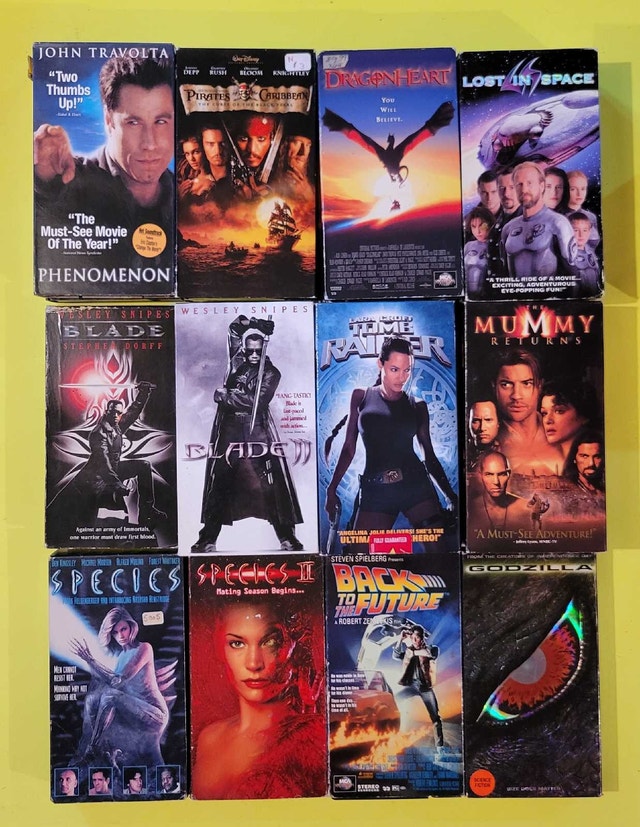 Sci-fi VHS Movies