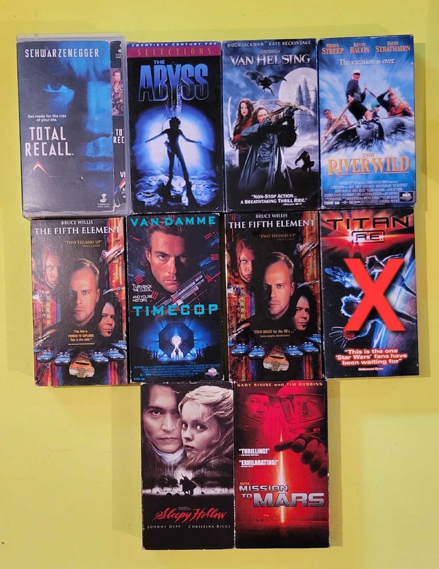 Sci-fi VHS Movies - photo 3