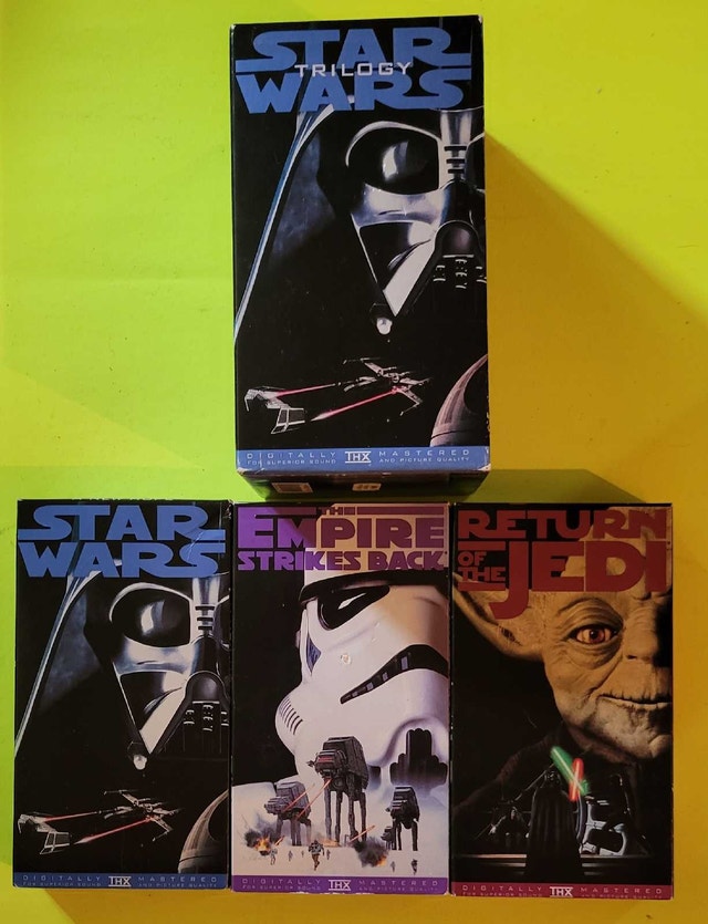Star Wars Trilogy VHS Box