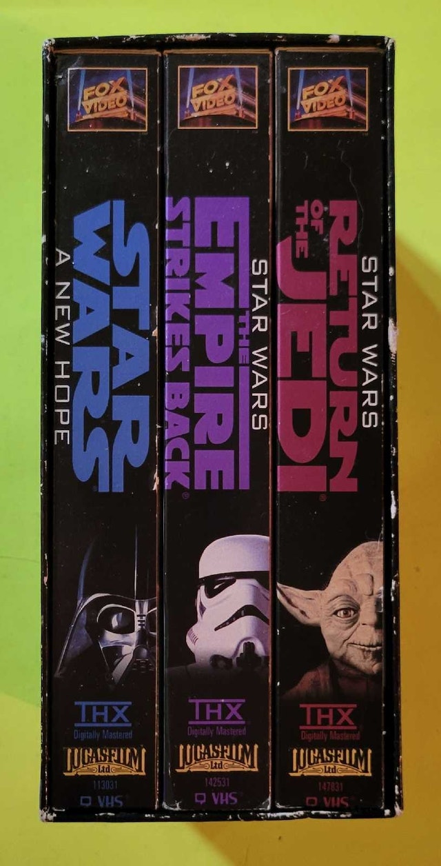 Star Wars Trilogy VHS Box - photo 2