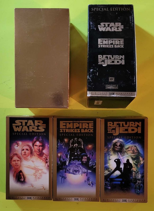 Star Wars Special Edition VHS Box Set