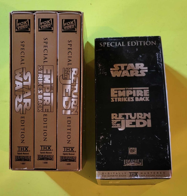 Star Wars Special Edition VHS Box Set - photo 2