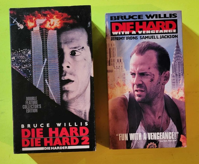 Die Hard VHS Collection