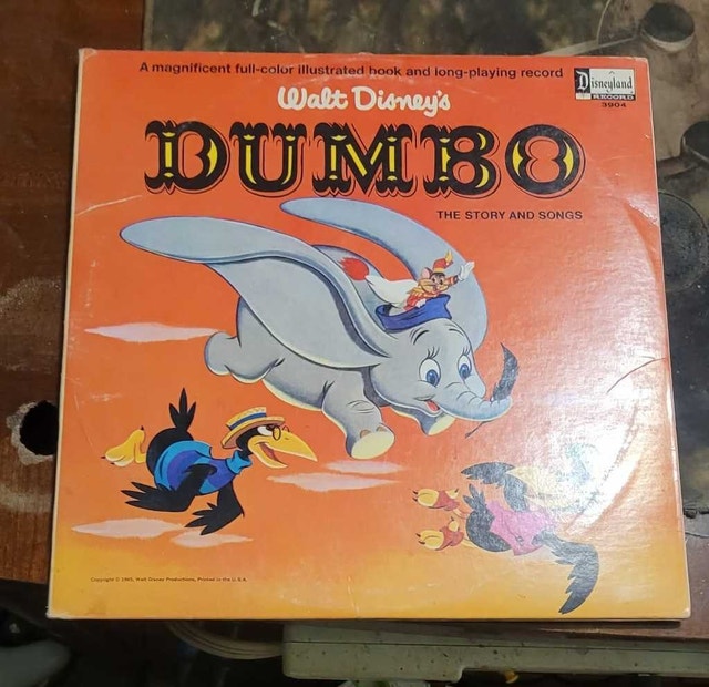 Walt Disney's Dumbo Book and Record