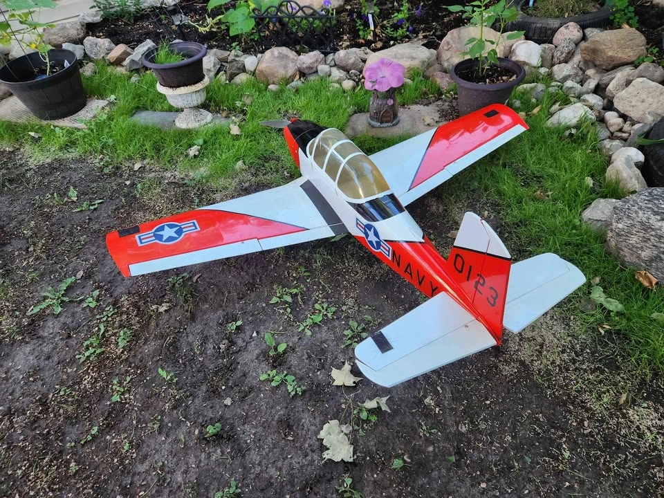 Rc airplane eflite t34 mentor 25e - photo 4
