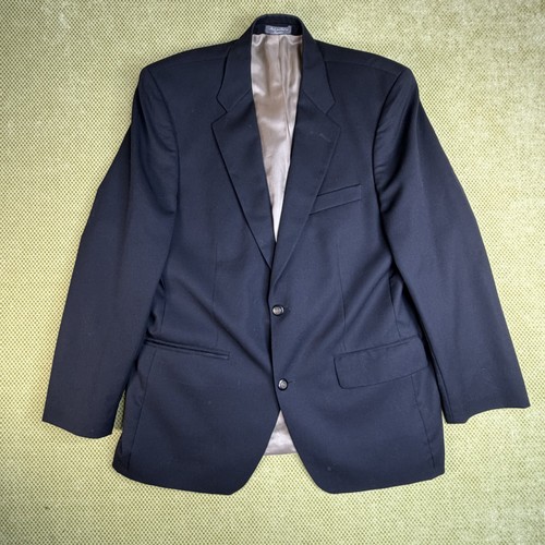 Tip Top Tailors Men's Navy Two Button Blazer Suit Jacket