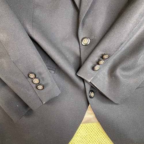 Tip Top Tailors Men's Navy Two Button Blazer Suit Jacket - photo 5