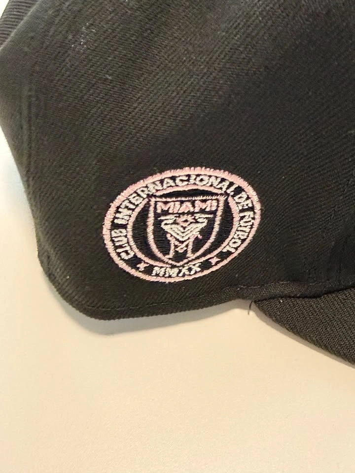 Inter Miami CF Adjustable Hat – Black – Brand New - photo 5