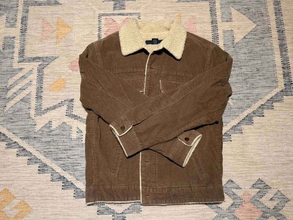 GAP Khaki Corduroy Jacket – Unisex S (Fits M/L) – Like New - photo 3