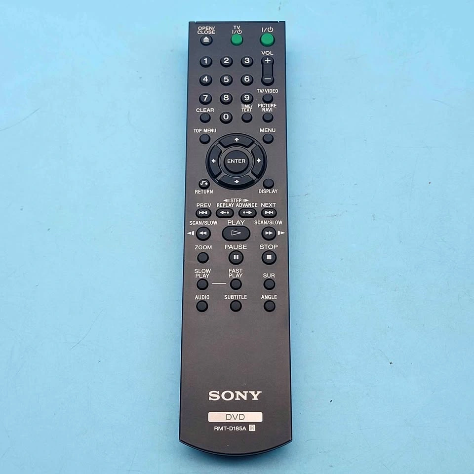 Sony Genuine OEM RMT-D185A TV/ DVD REMOTE CONTROL Tested