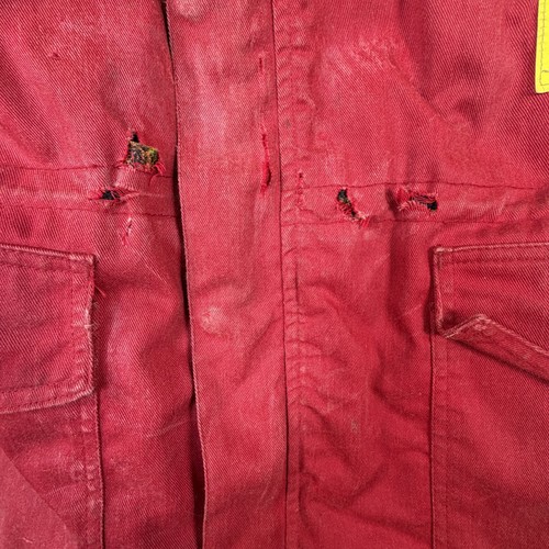 Actionwest FR HRC 4 Arc Flash Coat Mens 42 Red ATPV 41.8 Cal - photo 3