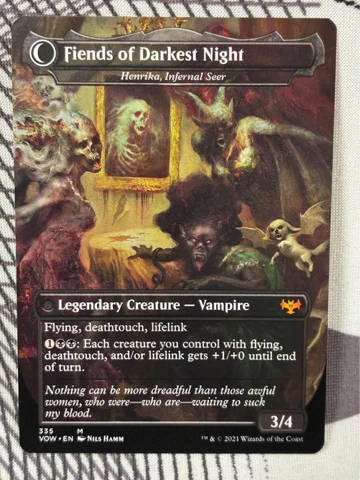 The Three Weird Sisters (Henrika Domnathi) MTG Card - photo 2