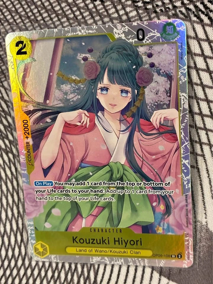 Kouzuki Hiyori One Piece Card